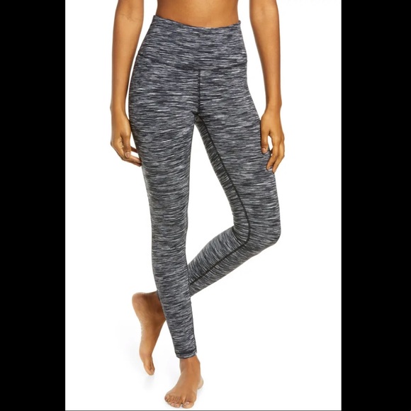 Space Dye High Waist Leggings - Picture 2 of 5